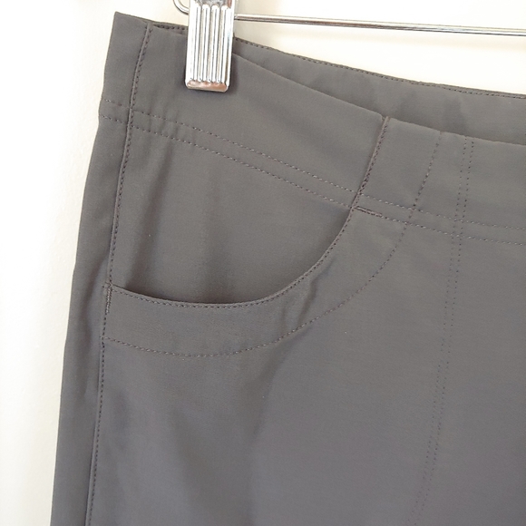 Patagonia All Out Capri Pant Olive Size 8 - Picture 9 of 15